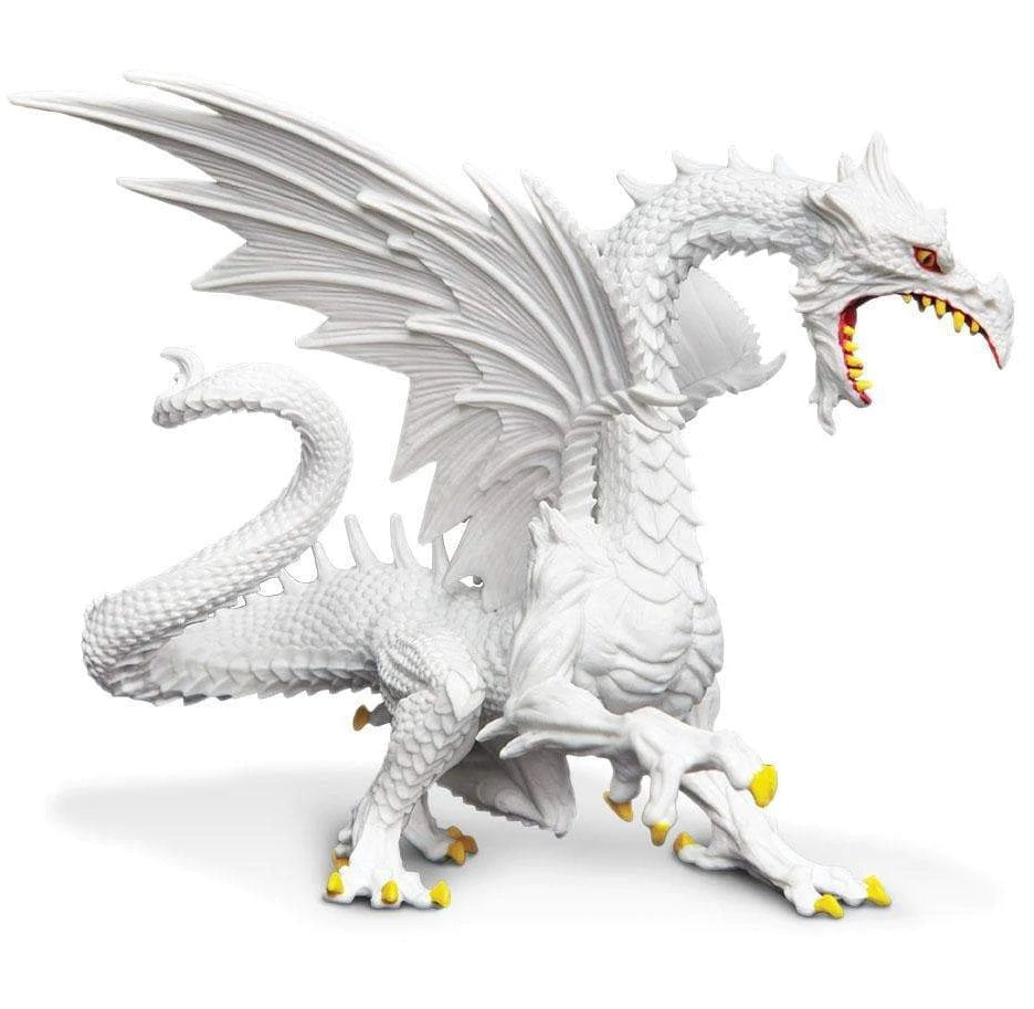 Glow-in-the-Dark Snow Dragon Toy