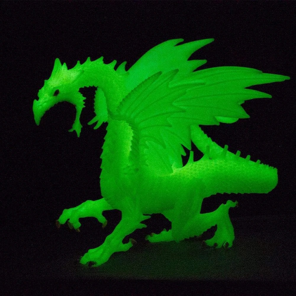Glow-in-the-Dark Snow Dragon Toy