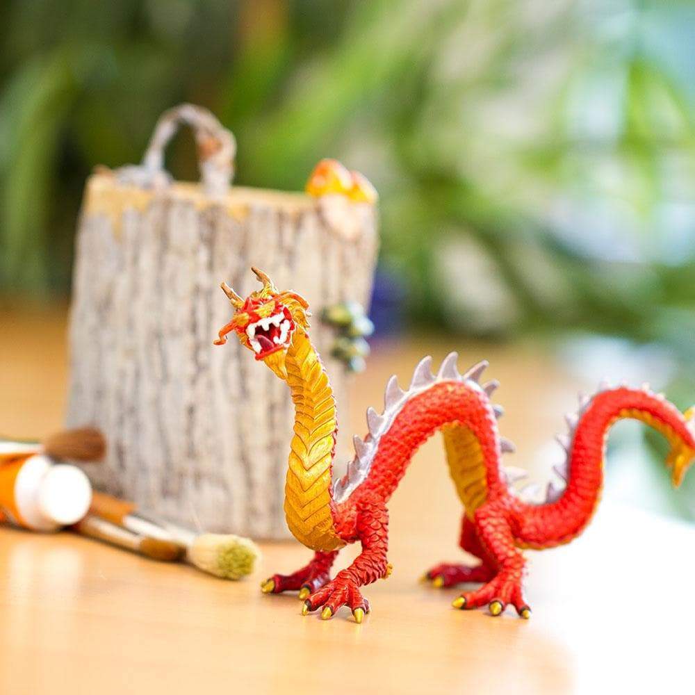 Horned Chinese Dragon Toy