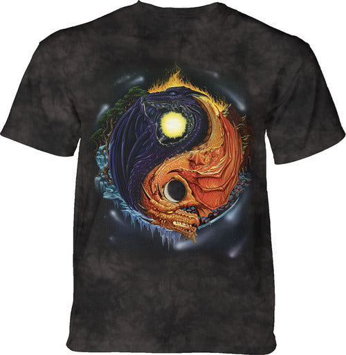 Yin Yang Dragons Child T-Shirt