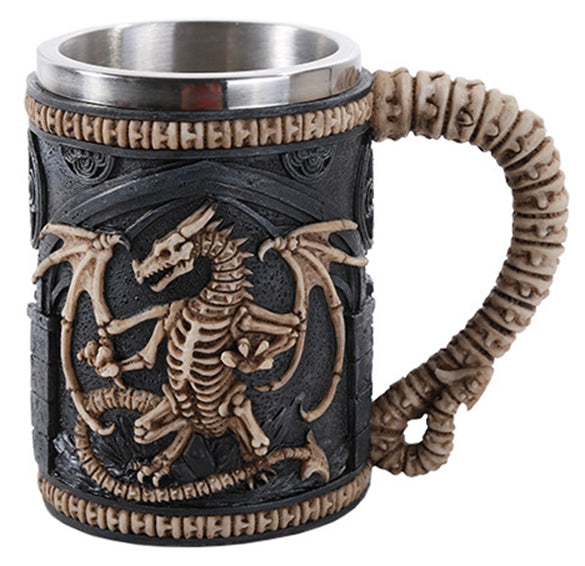 Skeleton Dragon Mug