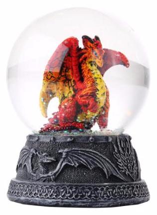 Hyperion Dragon Snow Globe