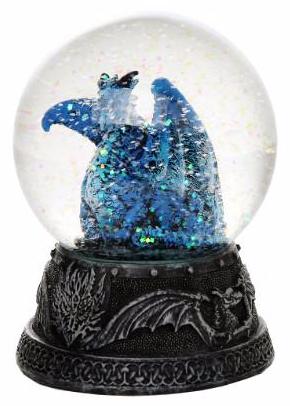 Quicksilver Dragon Snow Globe