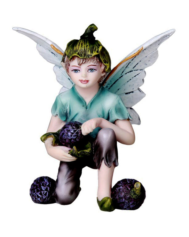 Boy Fairy with Blackberries