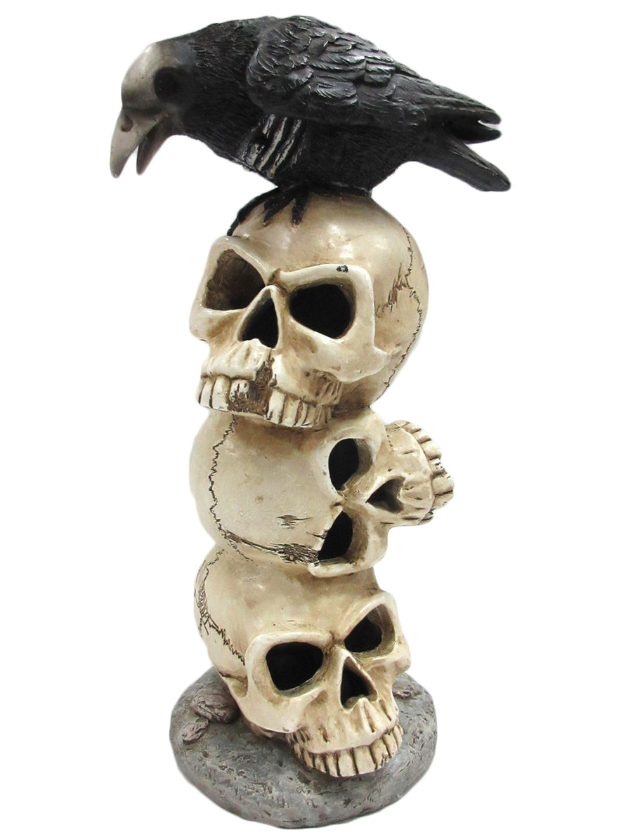 Raven on Skulls LED