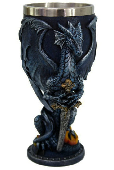 Blue Dragon Goblet