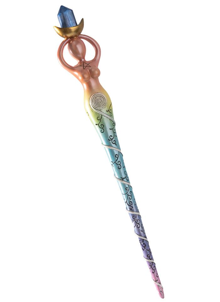 Spiral Goddess Wand