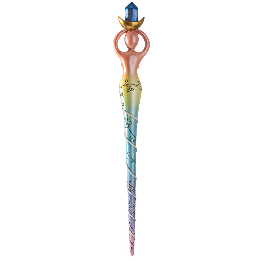 Spiral Goddess Wand