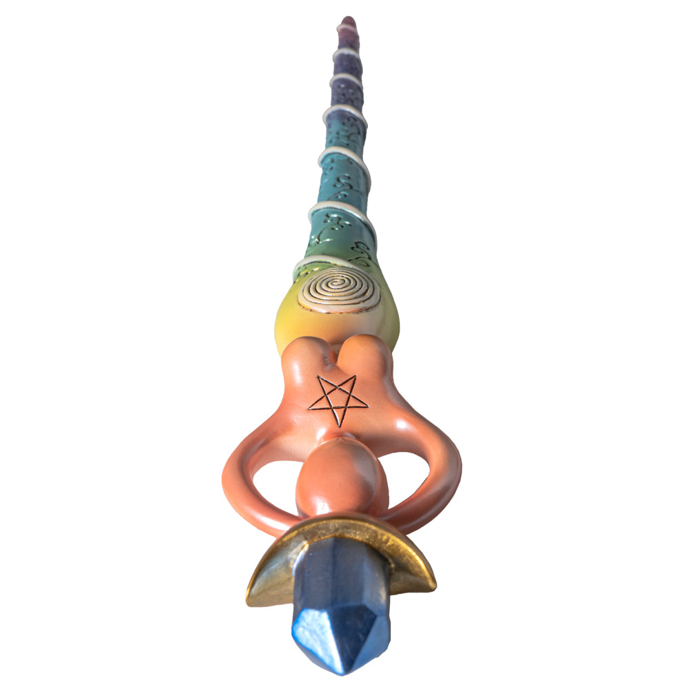 Spiral Goddess Wand