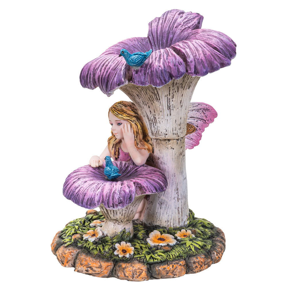 Fairy Resting Under Mushroom