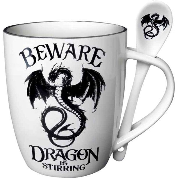 Dragon is Stirring Mug & Spoon Set