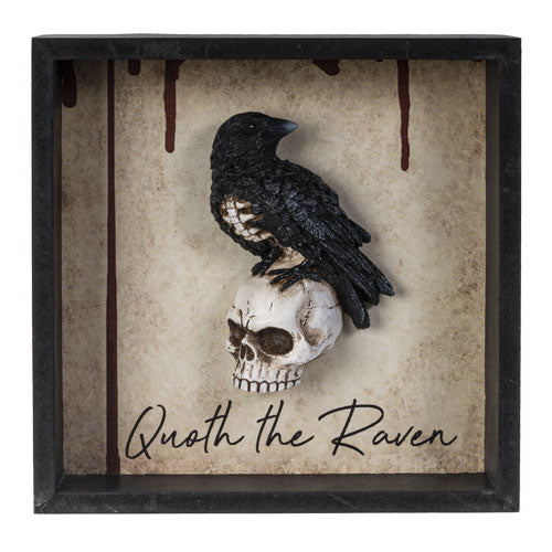 Quoth the Raven Plaque