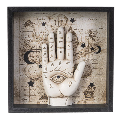 Palmistry Plaque (White)