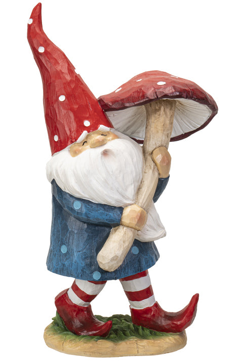 Gnome with Mushroom