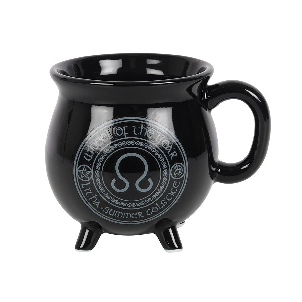 Litha Cauldron Mug