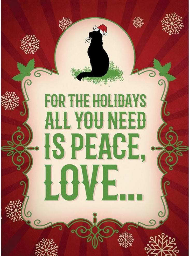 More Cats Holiday Card