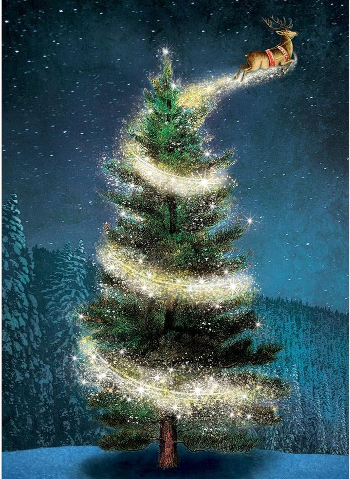 Magical Reindeer Card