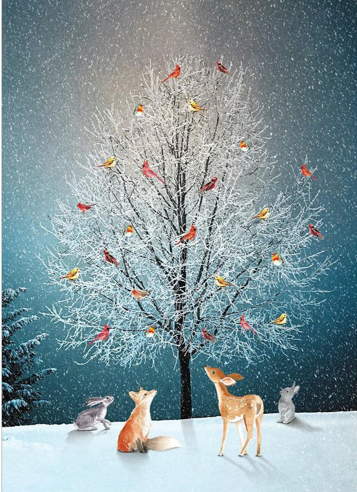 Bird Tree Card