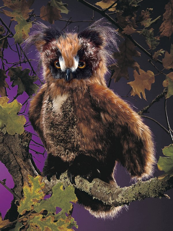 Great Horned Owl Puppet