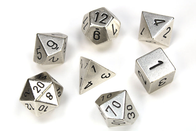 Metal 7-Die Set: Silver