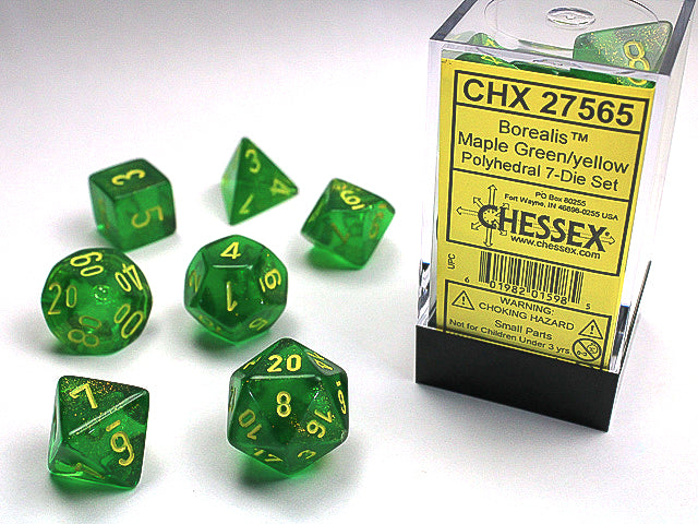 Borealis 7-Die Set: Maple Green/ Yellow