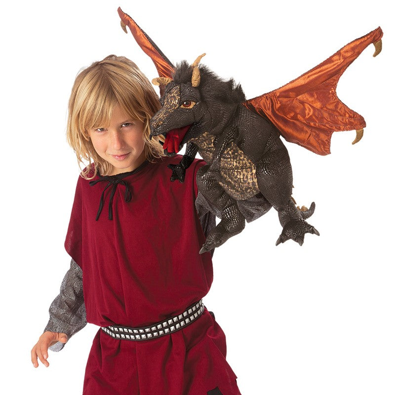 Black Dragon Puppet