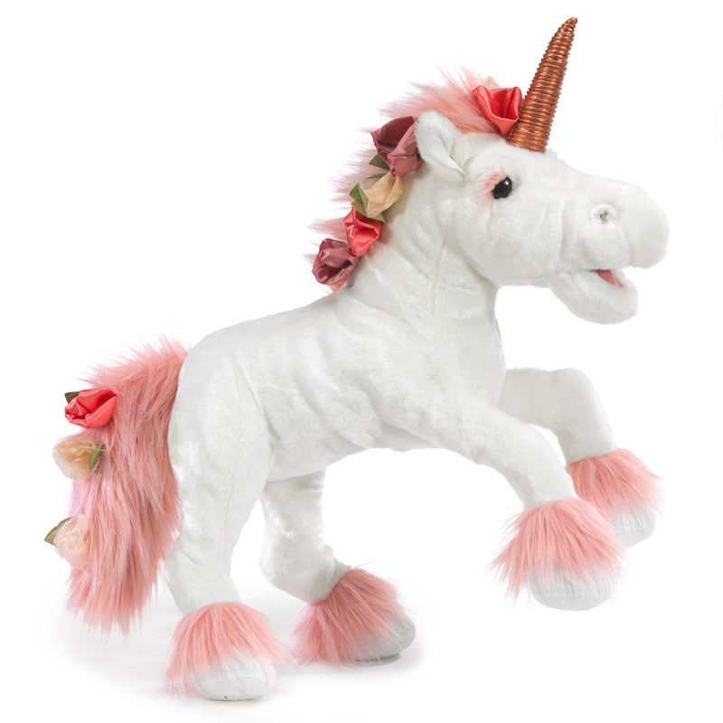 Unicorn Music Box Puppet