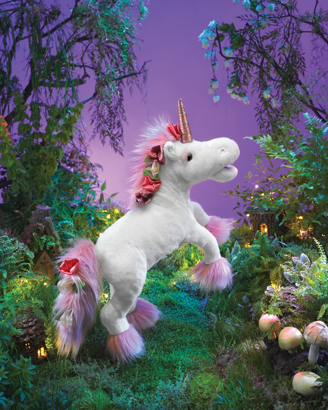 Unicorn Music Box Puppet