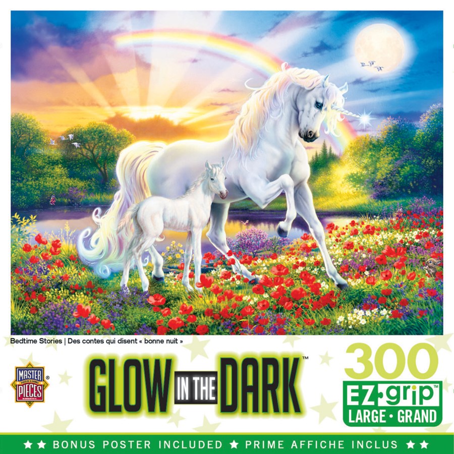 Bedtime Stories Glow-in-the-Dark Puzzle (300 Pieces)
