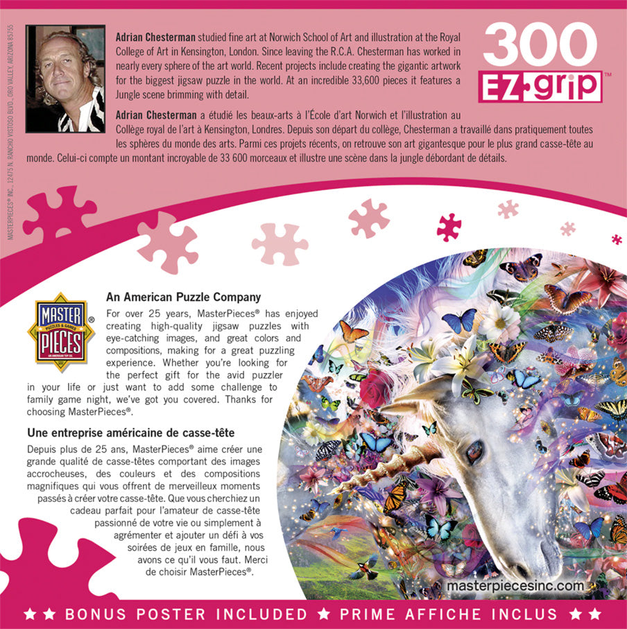 Unicorns & Butterflies Puzzle (300 Pieces)