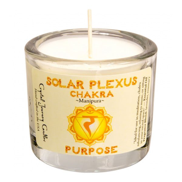 Votive Solar Plexus Chakra Candle