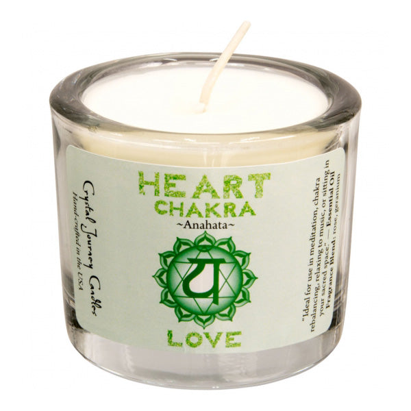 Votive Heart Chakra Candle