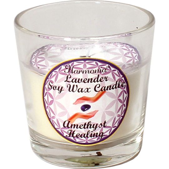Harmonia Lavender Amethyst Candle