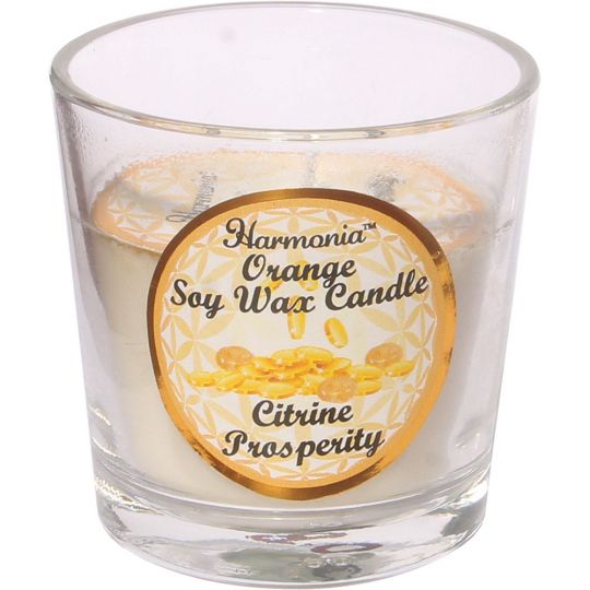Harmonia Prosperity Citrine Candle