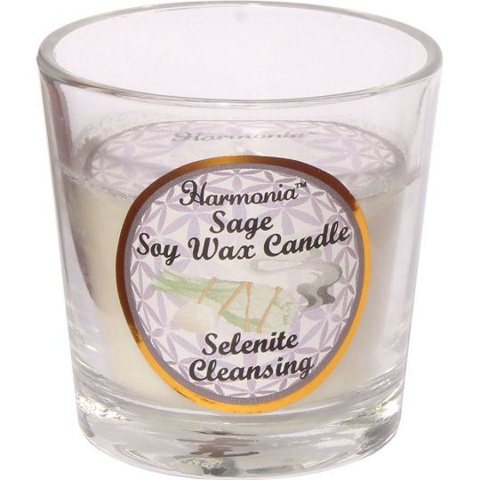 Harmonia Cleansing Selenite Candle