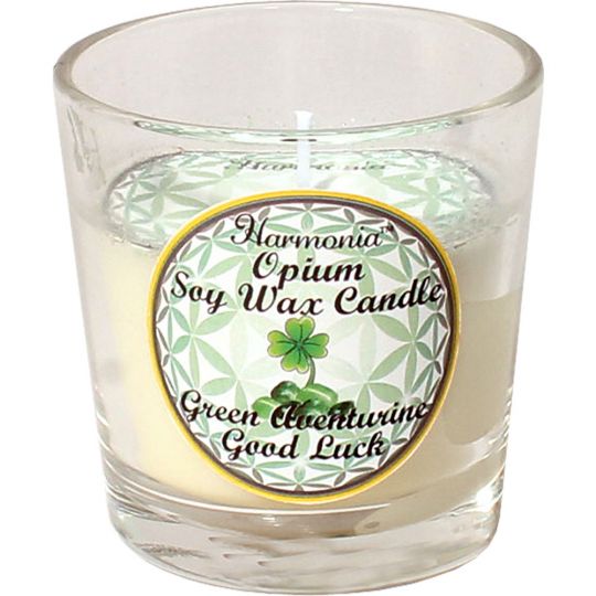 Harmonia Good Luck Green Aventurine Candle