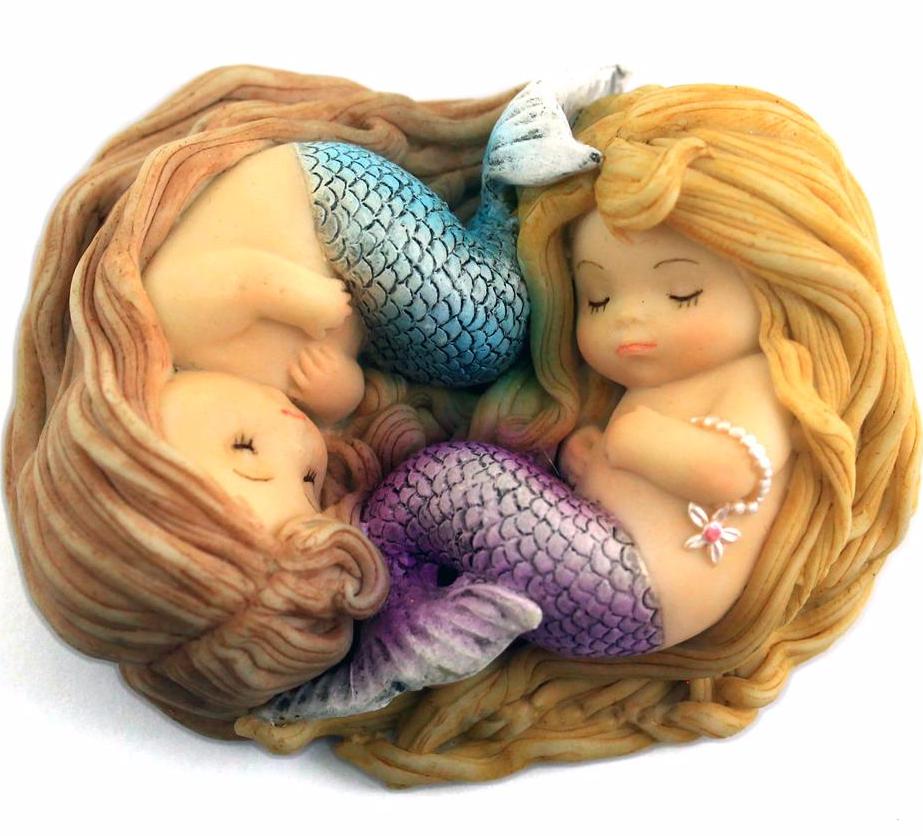 Sleeping Mermaid Friends -- DragonSpace