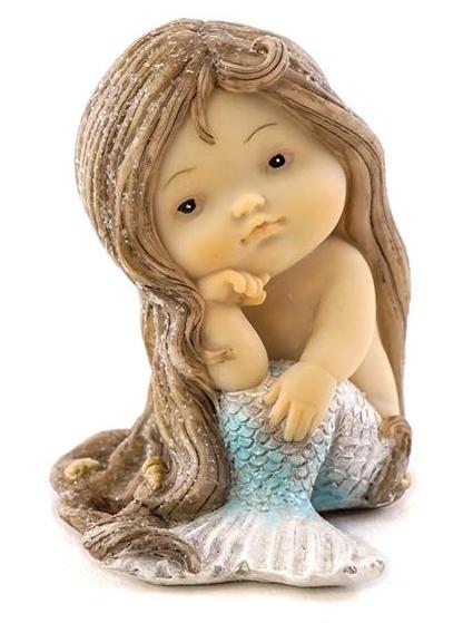 Little Sitting Mermaid