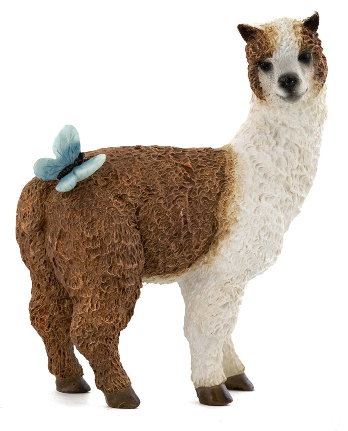 Llama with Butterfly