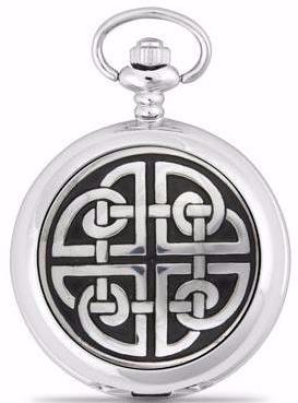 Celtic Knotwork Pocket Watch -- DragonSpace