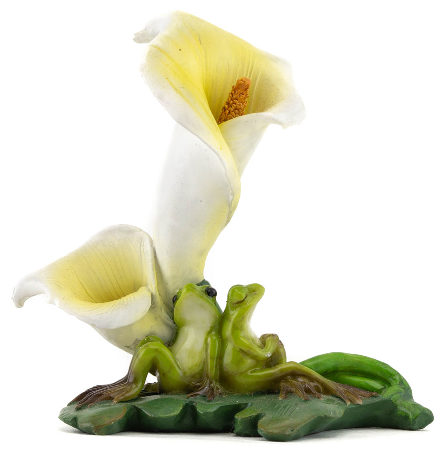 Frogs with Calla Lily