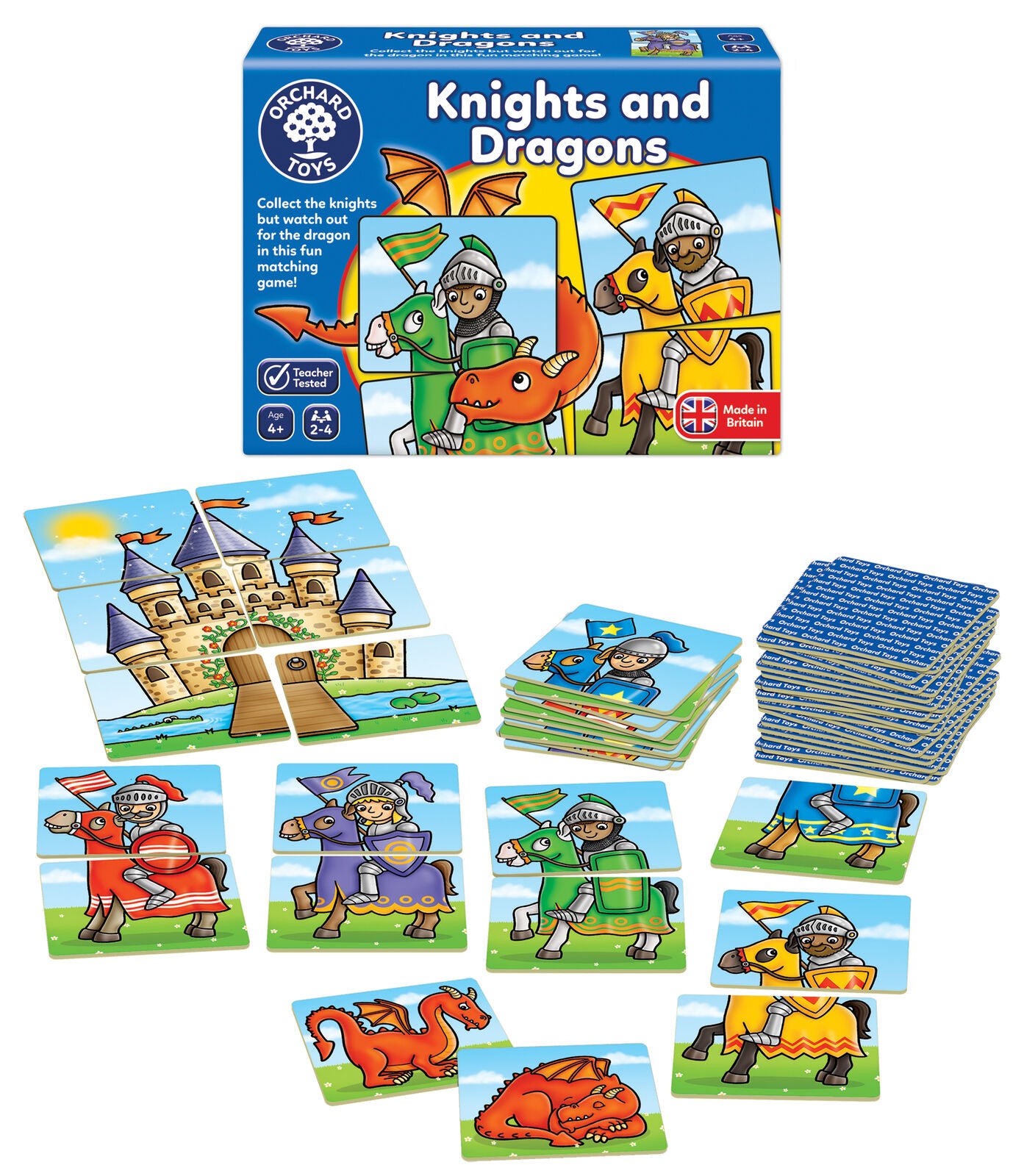 Knights & Dragons Matching Game