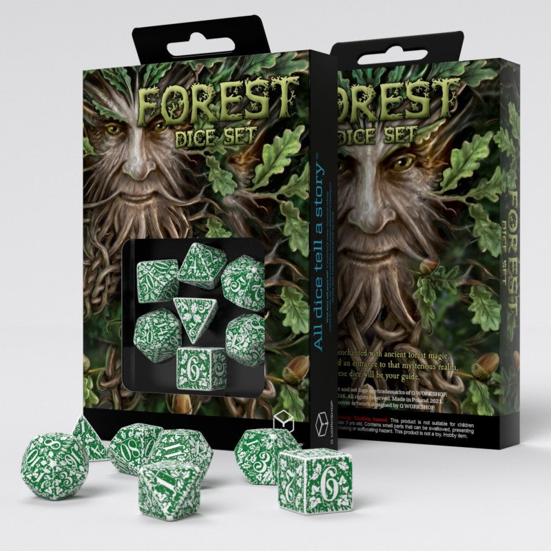 Forest Dice Set (Tundra)