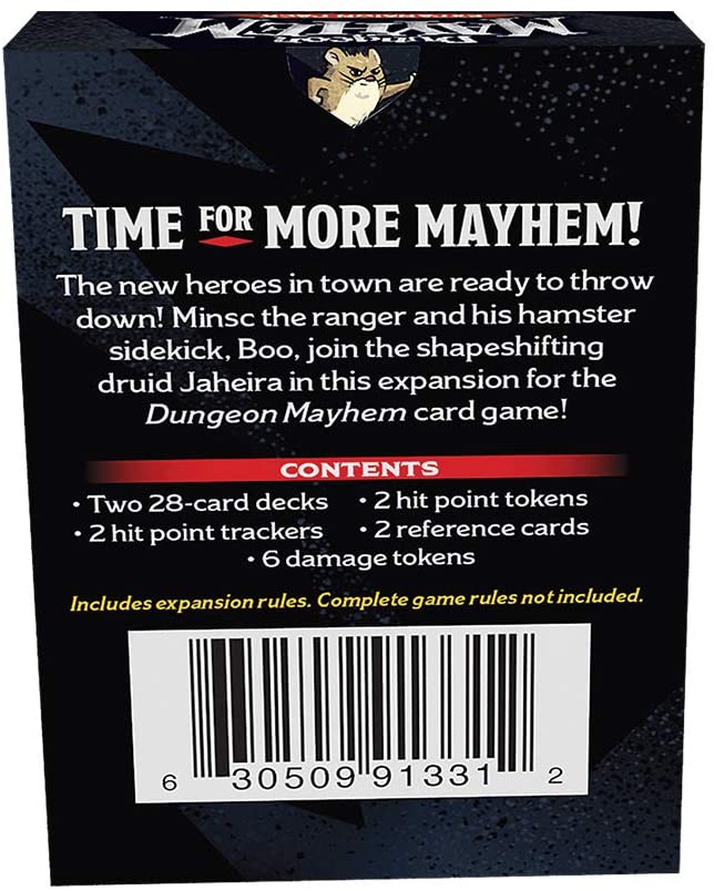 Dungeon Mayhem: Battle for Baldur's Gate Expansion (D&D Card Game)