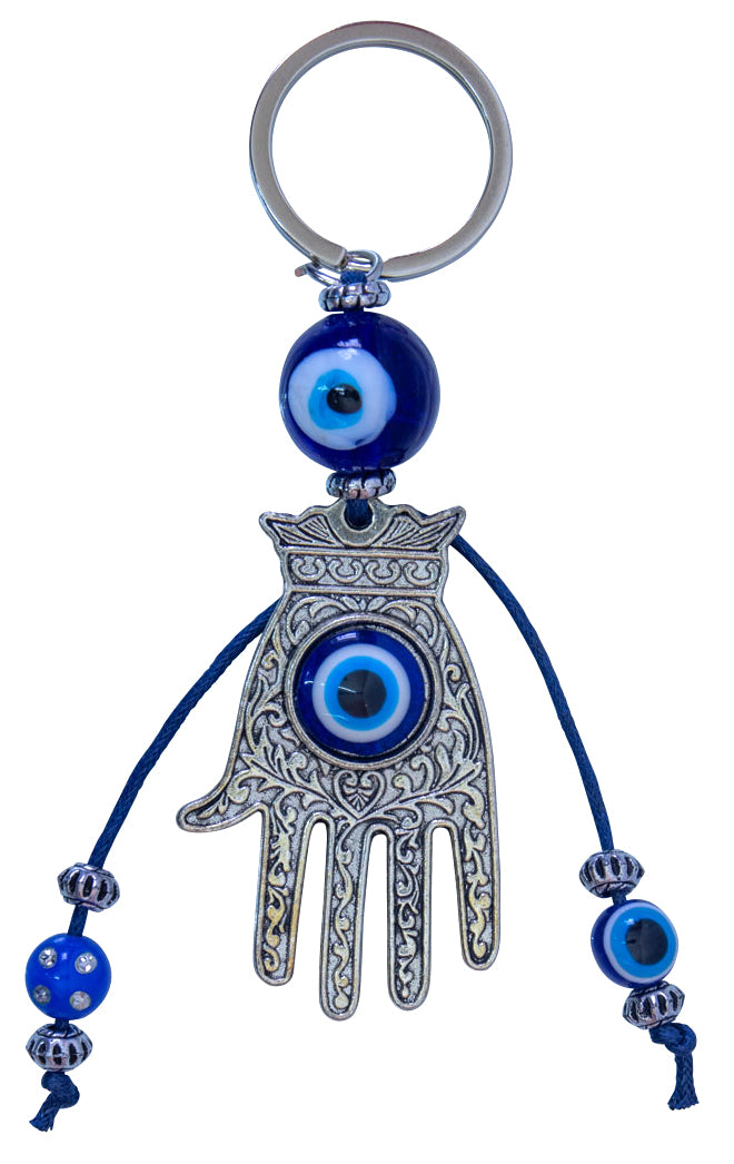 Evil Eye Hamsa Keychain