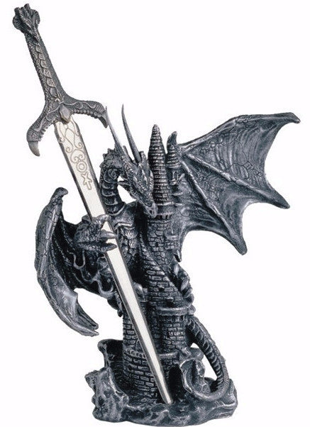 Dragon Castle with Sword -- DragonSpace
