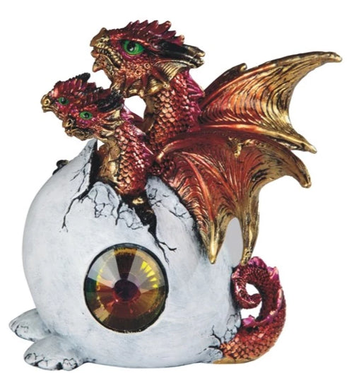 Three-Headed Red Dragon Hatchling