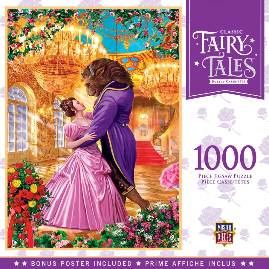 Classic Fairytales: Beauty and the Beast Puzzle (1000 Pieces)