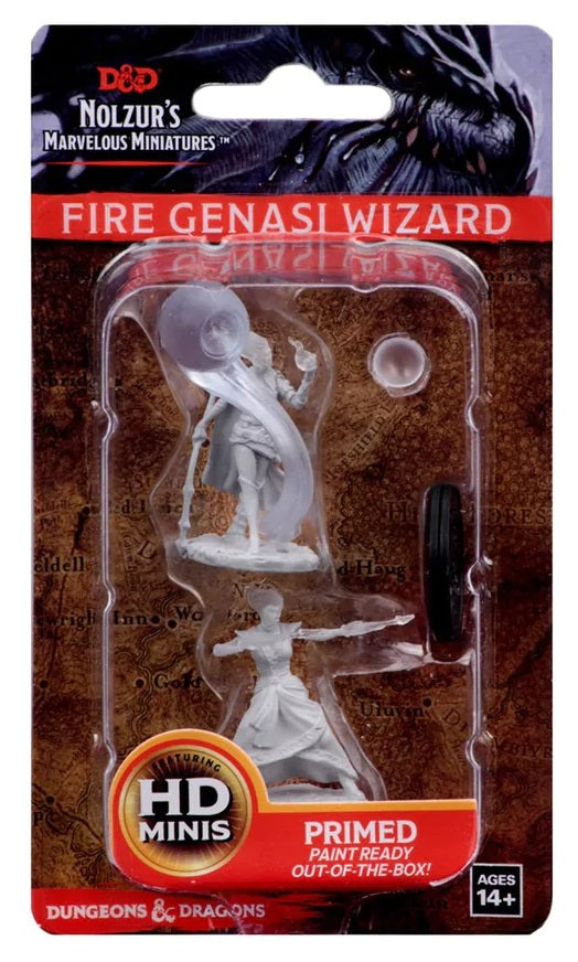 Fire Genasi Wizard Female