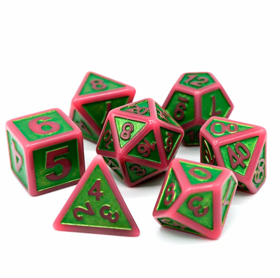 7-Die RPG Dice Set: Untamed Cockatrice